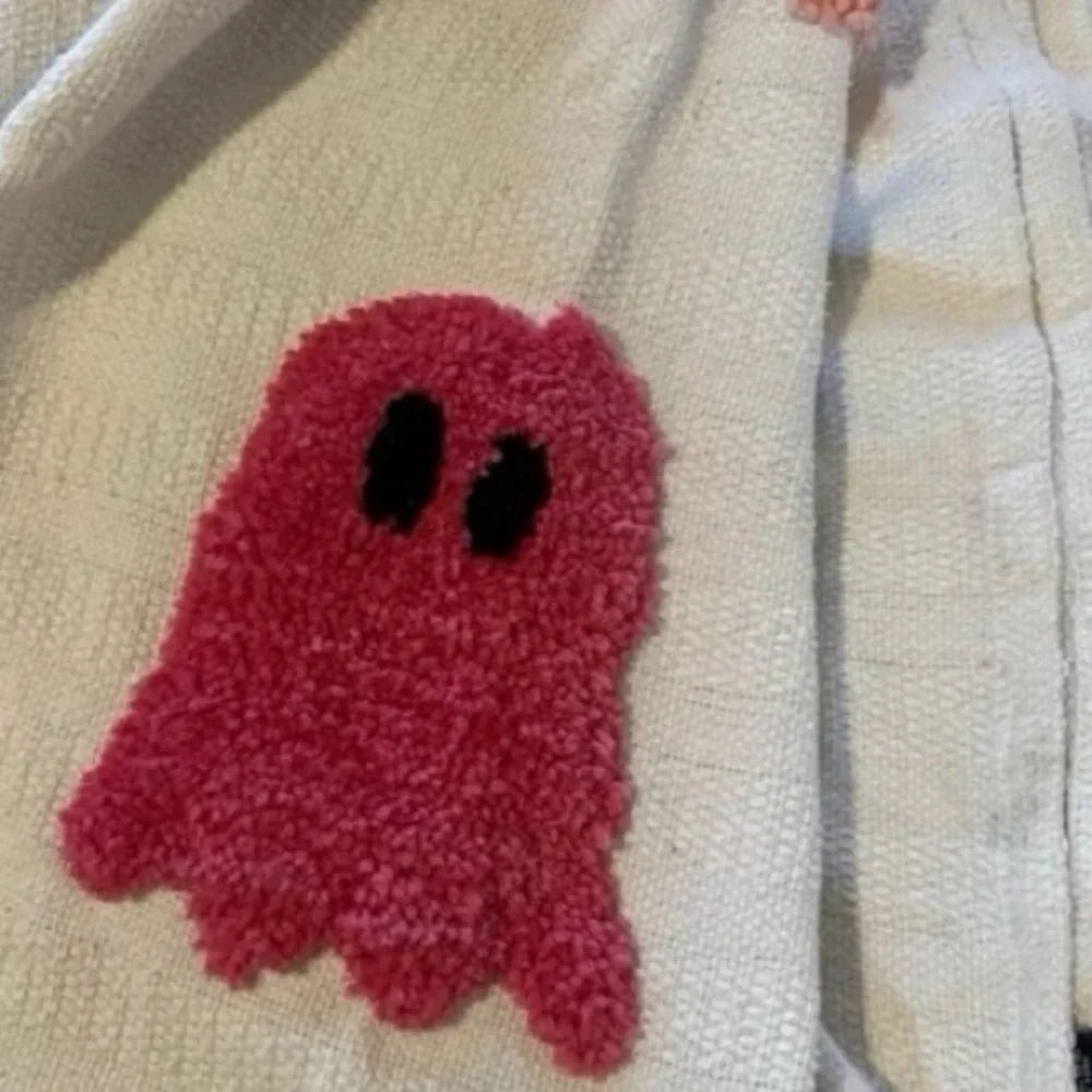Rachel Zoe Pink Purple Ghost Summerween Blanket